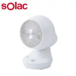 【西班牙SOLAC】3段風速8吋空氣循環扇SFM-Q02W 桌扇電扇空氣扇電風扇 上下左右動轉動式旋鈕