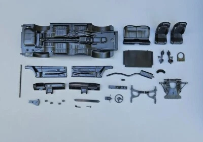 Tamiya 1/24 TOYOTA CELICA SUPRA LONG BEACH GP MARSHAL CAR CHASSIS AND INTERIOR