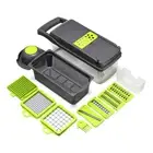 10 in 1 Food Vegetable Salad Fruit Peeler Cutter Slicer Dicer Chopper Kitchen