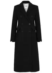 Day Birger ET Mikkelsen Ana Bouclé Wool-blend Coat - Black - 34 (UK6 / XS) 34 (UK6 / XS)
