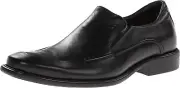 Johnston & Murphy Men's 20-0537 Tilden Black Leather Slip-On Loafer