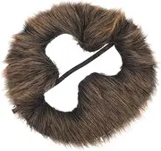 Monkey Beard and Mustache Costume Brown Artificial Monkey Beard for Masquerade