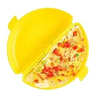 Egg Microwave Cooker - Portable Egg Poacher Omelette Pan With Lid | Egg Steam Cooker Kitchen Gadget, Egg Cooking Gadget, Microwave Egg Cooker, Microwave Egg Steam Cooker For Microwaves Ovens