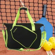 Pickleball Bag Badminton Bag Racquet Carrying Bag Racket Bag Fitness with Shoe