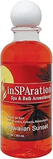 inSPAration 217X Hawaiian Sunset Spa and Bath Fragrance, 9-Ounce, Tropical Sunset