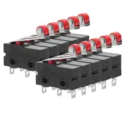 10 Pcs Snap Action Premium Roller Lever Arm Micro Switch Experiments Electronics