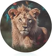 Chopping Blocks, Art Lion Printed Chopping Block,fruit Chopping Block,thickened Chopping Block,round Chopping Block