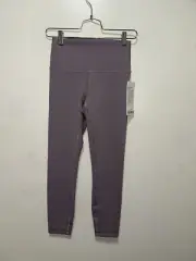 Lululemon Wunder Train HR Pockets Tight 25" Pant VIVB Violet Verbena Size 6 NEW