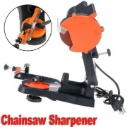 Electric Chainsaw Sharpener Chain Saw Tools Pro Grinder Bench Lock Mount Tool