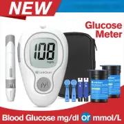 Blood Glucose Monitoring G-425-3 Testing Machine Blood Sugar Meter Test Strips