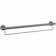 evekare 900mm Gunmetal Grab Rail with Towel Holder
