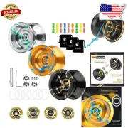 N11 Magic Yoyo Set: 3 Unresponsive Yoyos, 18 Strings & Responsive Kit for Kids