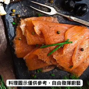 《AJ歐美食鋪》冷凍  KHUMADO 煙燻鮭魚切片 1kg 煙燻鮭魚 燻鮭魚 早午餐 沙拉 輕食 義大利麵 解凍即食