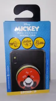 DISNEY Mickey Mouse and Friends SPINPOP Phone Grip socket laughing ha BRAND NEW