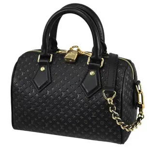 Louis Vuitton LV M22595 SPEEDY BANDOULIERE 20 牛皮壓紋兩用波士頓包