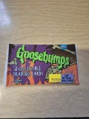 1996 topps series 1 Goosebumps Trading Card Hobby Pack