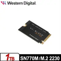 在飛比找蝦皮商城優惠-WD 黑標 SN770M 1TB M.2 2230 PCIe