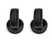 Set (4 tyres) for Tamiya On Road Racing Trucks suit 1:14 RC TT01 TT02 trucks