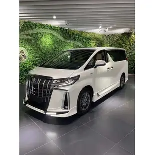 安鑫汽車精品 Toyota ALPHARD 30系專用 TRD版大包圍全套 素材 SC前後保 TRD小包圍 蒙納莉莎水罩