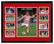 LUKA MODRIC CROATIA 2018 WORLD CUP SIGNED LIMITED EDITION FRAMED MEMORABILIA