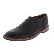 Allen Edmonds Mens Strandmonk Black Wingtip Shoes Oxford 13 Medium (D) BHFO 5426