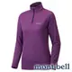 【mont-bell】Wickron ZEO 女抗菌排汗半門襟長袖上衣『紫』1104941