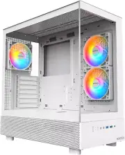 XR, ATX Mid-Tower PC Gaming Case, 3 X 120Mm ARGB PWM Fans Pre-Installed, Full-V
