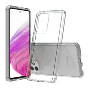 ZUSLAB Galaxy A53 5G Case, Slim Hybrid Shockproof Translucent Protective Cover for Samsung (2022) - Clear