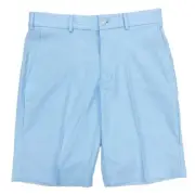 Big & Tall Golf Shorts Walter Hagen Men's Perfect 11 Flat Front Daybreak Blue