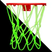 Nightlight Mini Basketball Net Basketball Hoop Net 8 Loop 8-10.25 Inch Rims