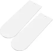 MAGICLULU 2pcs Acrylic Sock Display Hanging Board Sock Hanger Stretchers Tool Space-Saving Display Panel