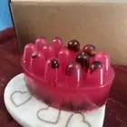 handmade soap bars (grape seed Oil. Rose Water,rose Petals,strawberry,rose Essen