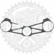 New Top Fork Yoke Protector Carbon For Kawasaki ZX-6R 636 E Ninja Anni.
