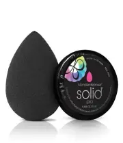 Beauty Blender Black with Blendercleanser Soild Pro New Free ship 53-HU211