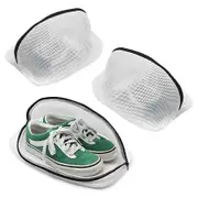 Shoe Wash Bags, Set of 3 Reusable Mesh Bags for Shoes, Sneakers