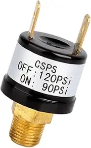 12V Air Pressure Switch Rated for Trumpet Train Horn Compressor 90PSI-120PSI
