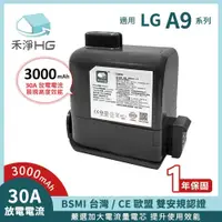 在飛比找有閑購物優惠-禾淨 LG A9 A9+ 吸塵器鋰電池 3000mAh 副廠