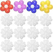 20 Pieces Flower Balloon Clips Balloon Holder Balloon Flower Clips for Balloon Arch for Birthday Wedding Event Decorations Party Supplies