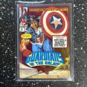 2024 SkyBox Marvel Masterpieces '92 Platinum Variant Cover #48 Major Victory