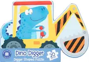 Learning Can Be Fun - Dino Digger: Digger Shaped Puzzle