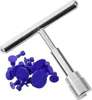 Luxshiny 1Set Dent Puller Kit Automotive Tools with Pull Tabs Easy to Use Dent Removal for Various Dents Essential DIY Repair Kit for Cars