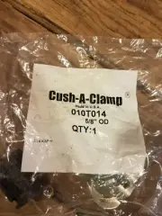 8 Cush A Clamp 3/8" 010T014 Cushion Clamp for Pipe Lot NEW IN BAG Lot Group