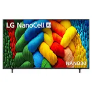 65 inch LG NanoCell AI NANO80 4K Smart TV 2025 - 65NANO80ASA