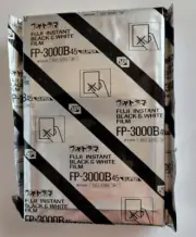 8 Packs Fujifilm FP-3000B Instant B&W Film Super Speed Expired Japan