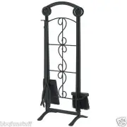 Pleasant Hearth Ashburn Old World Classic Black 5 pc Fireplace Tool Set FA045TA