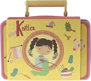 Kaper Kidz Calm & Breezy Knitting Kit in Tin Case Craft Kit for Kids