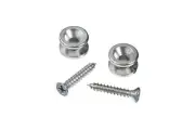 Planet Waves Solid Brass End Pins - Chrome (Pair)