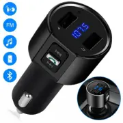Bluetooth Wireless Car FM Transmitter Radio Adapter MP3 Player Kit Car Charger