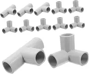 ULTECHNOVO 12PCS Playpen Pipe Connectors Way Fittings for Indoor Safety Fence Easy Installation Robust Design Multi Use for Home Garden More