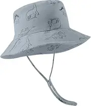 [ORVINNER] Baby Sun Hat Cotton, Toddler UPF 50+ Sun Protection Beach Bucket Hat Kids Boys Girls Wide Brim Summer Play Hat